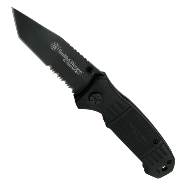 Smith & Wesson® Extreme Ops 2 Tanto Serrated Katlanır Çakı SWEX2TS