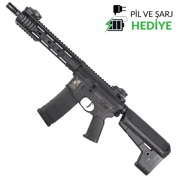 Delta Armory M4 AR15 M-LOK 10'' Charlie Siyah Airsoft Tüfek SET DA-C09