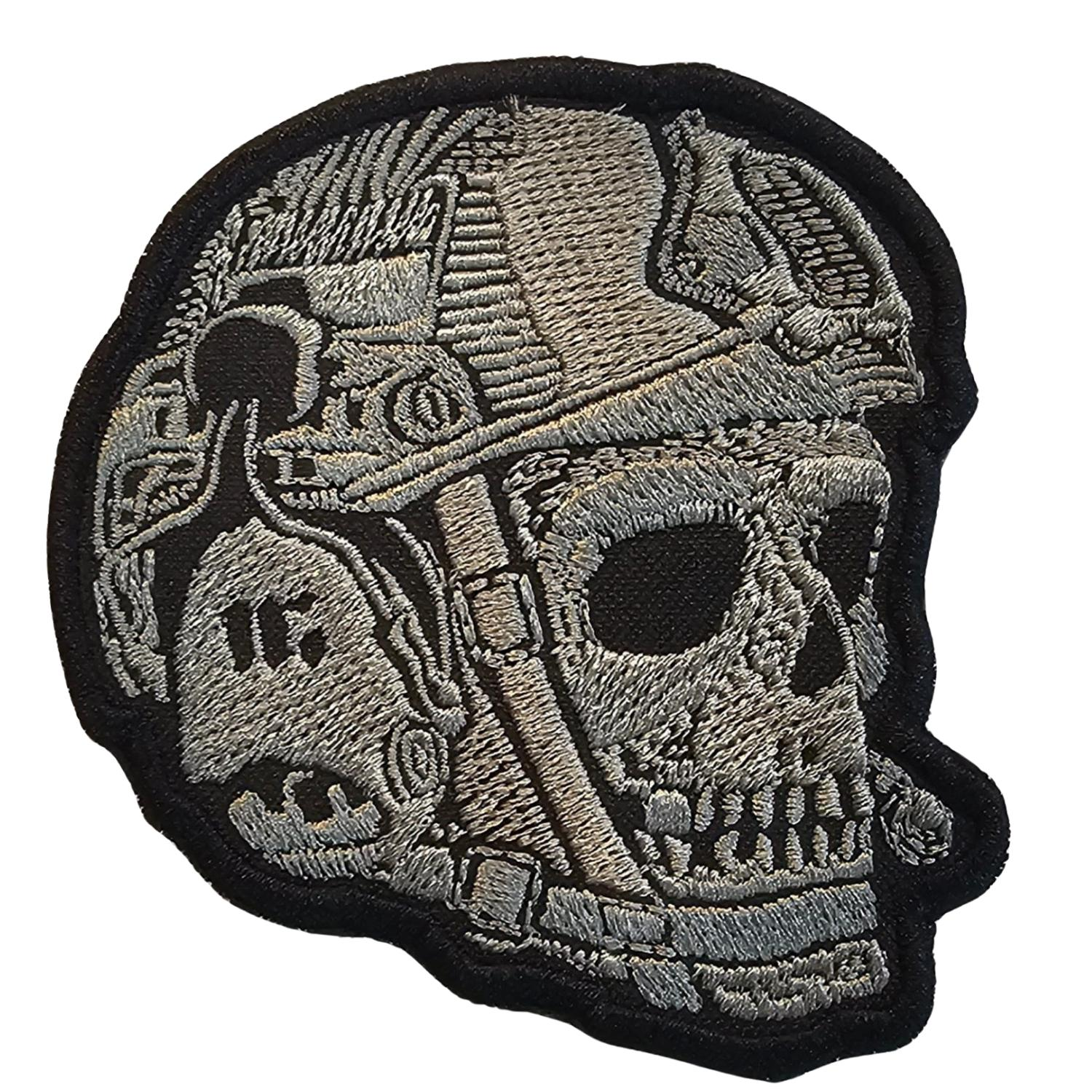 SAVAŞÇI RUH PATCH - KASKLI KAFATASI