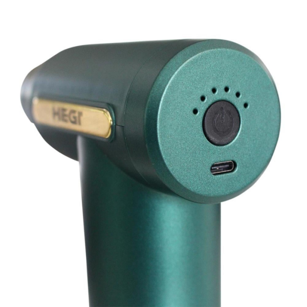 HEGİ Titreşimli Şarjlı Masaj Tabancası - Yeşil