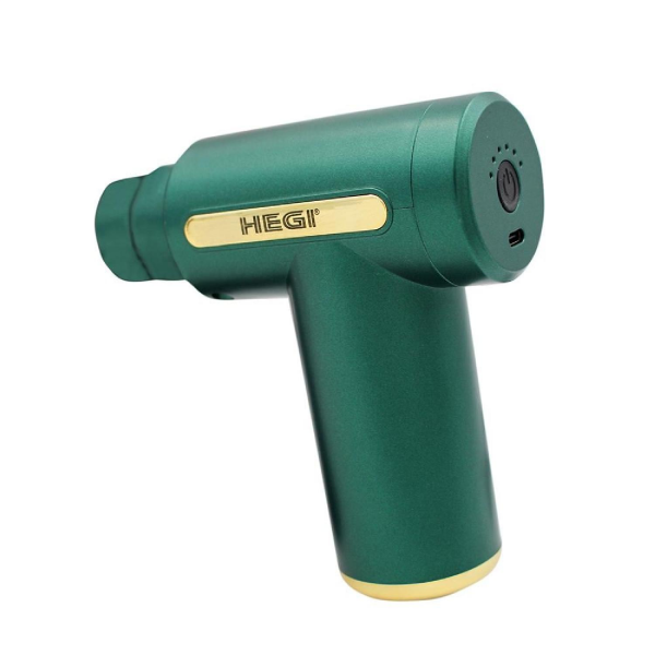 HEGİ Titreşimli Şarjlı Masaj Tabancası - Yeşil