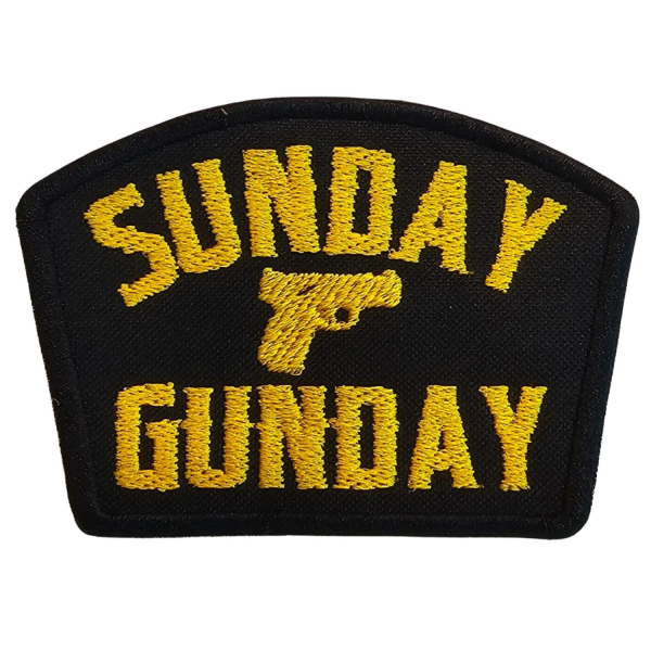 SUNDAY GUNDAY MORAL PATCH - TABANCA SİMGELİ