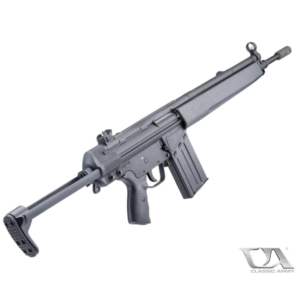 Classic Army CA-A4 Full Metal Katlanır Dipçik Airsoft G3 Piyade Tüfeği SIYAH