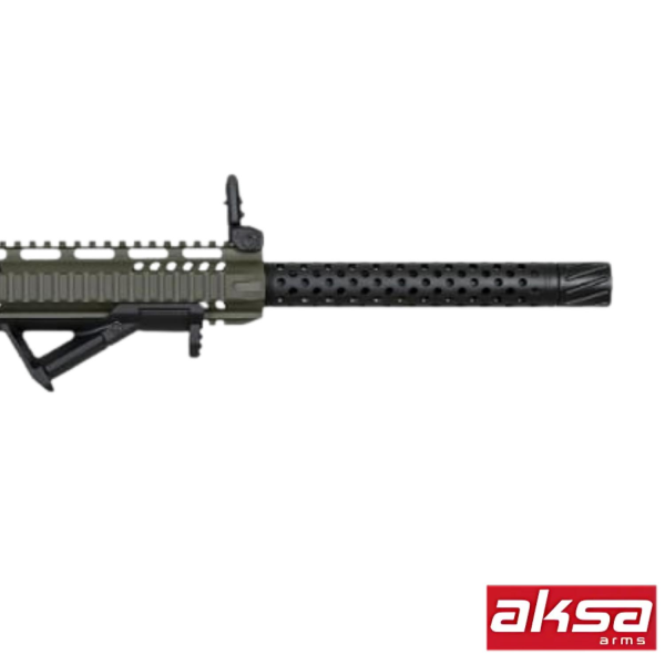 CROSSFİRE T-14 36(410) CAL. YARI OTO.YİVSİZ TÜFEK(DİKEY FİŞEK HAZNELİ) T-1407 47 CM. YEŞİL