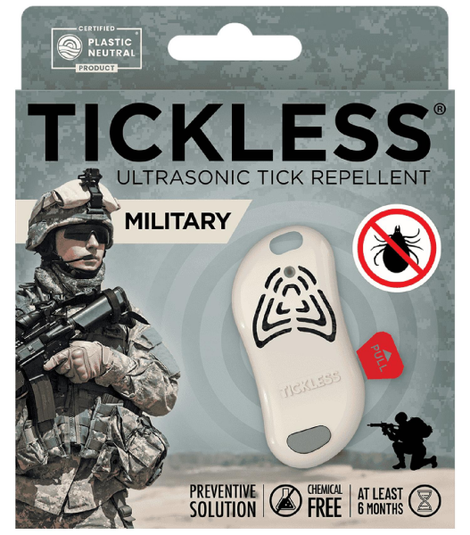 Tickless Military Ultrasonik Kene ve Pire Kovucu Askeri Taktik Cihaz Bej
