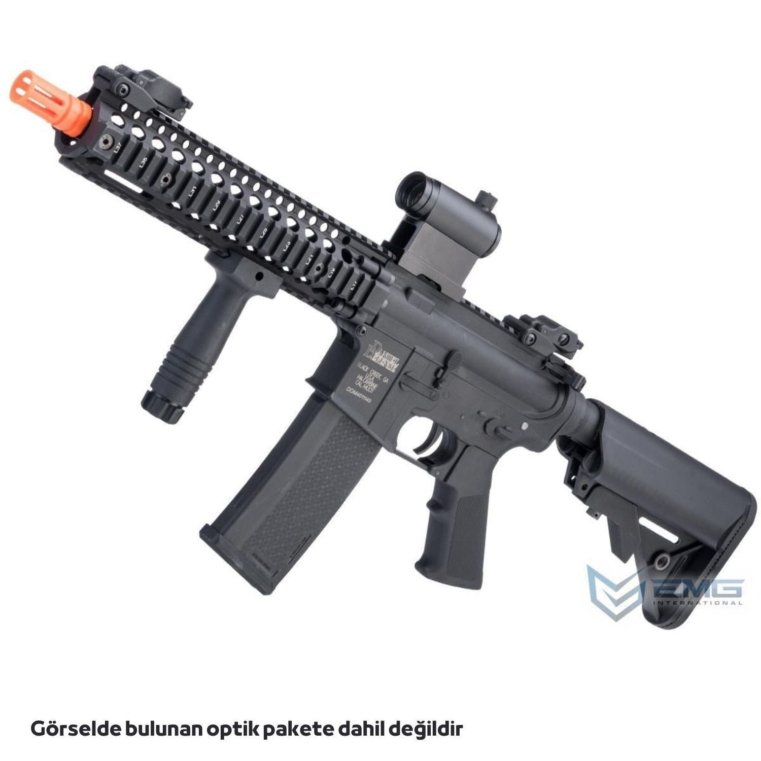EMG Specna Arms Helios Daniel Defense Lisanslı MK18 AEG Airsoft Tüfek