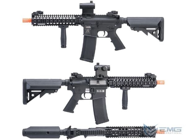 EMG Specna Arms Helios Daniel Defense Lisanslı MK18 AEG Airsoft Tüfek