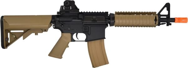 CYMA CG Colt Lisanslı M4 CQB-R SOPMOD TAN LiPo Ready Metal Gearbox Airsoft Tüfek