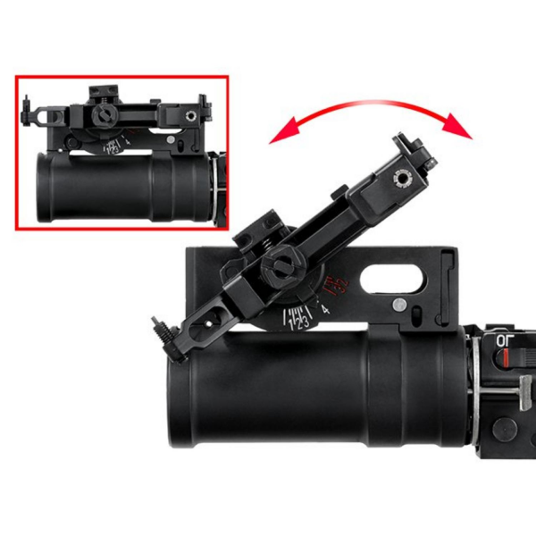 DoubleBell GP25 40mm AK47 Uyumlu Airsoft Grenade Launcher + Bomba Hediyeli