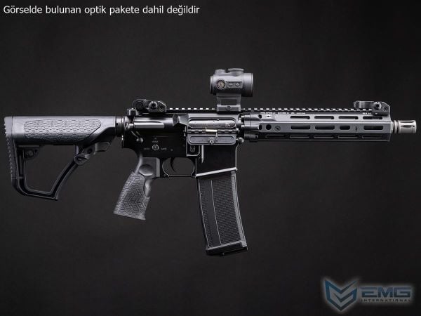 EMG HELIOS Daniel Defense Lisanslı MK18 RIII SIYAH Airsoft AEG Tüfeği, CYMA Platinum QBS