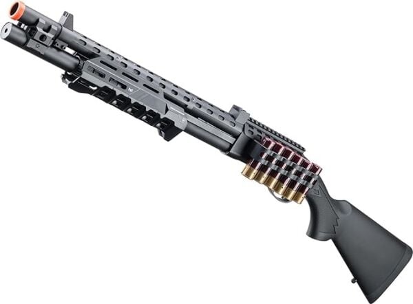 EMG Strike Industries M870 SHOTGUN M-LOK GasBlowback Airsoft Pompalı Tüfek GoldenEagle EMG-8889BK