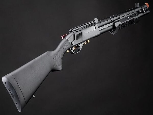 EMG Strike Industries M870 SHOTGUN M-LOK GasBlowback Airsoft Pompalı Tüfek GoldenEagle EMG-8889BK