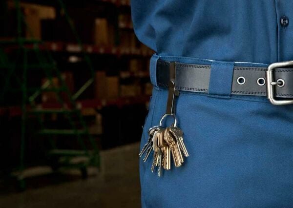 Key-Bak 0303-131 Kemer Klipsli Anahtarlık Halkası