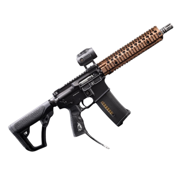 WOLVERINE MK18 MTW HPA Powered Daniel Defense Lisanslı Special Edition Airsoft Tüfek - Siyah