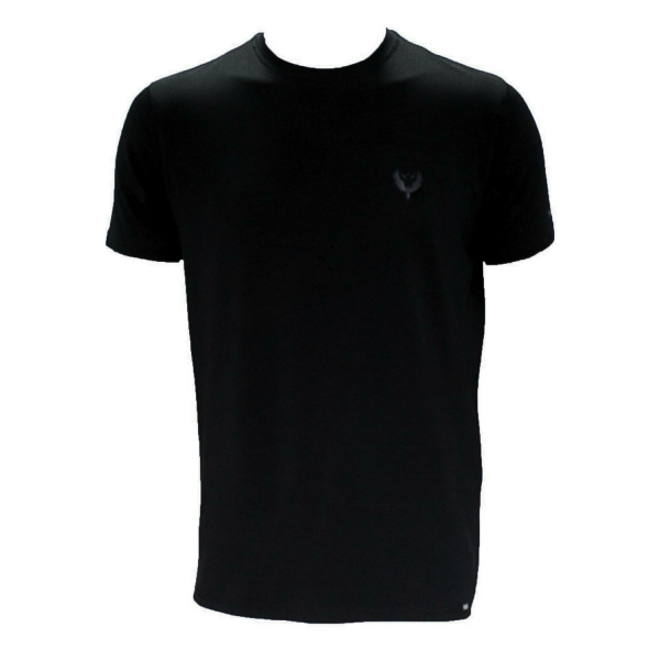 MUDEIR Dry Touch Outdoor Siyah Aspar T-shirt