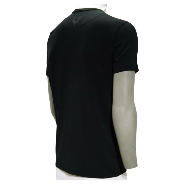 MUDEIR Dry Touch Outdoor Siyah Aspar T-shirt