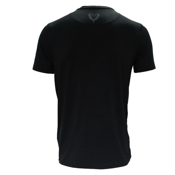 MUDEIR Dry Touch Outdoor Siyah Aspar T-shirt