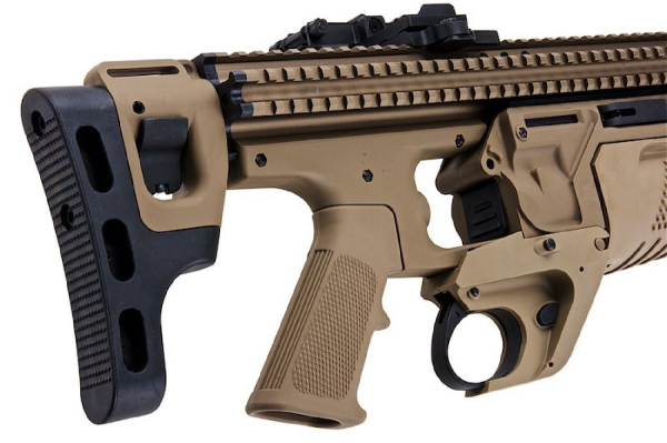 VFC MK13 MOD0 TAN Enhanced Grenade Launcher Airsoft Bombatar (Çöl Rengi-Deluxe Version)