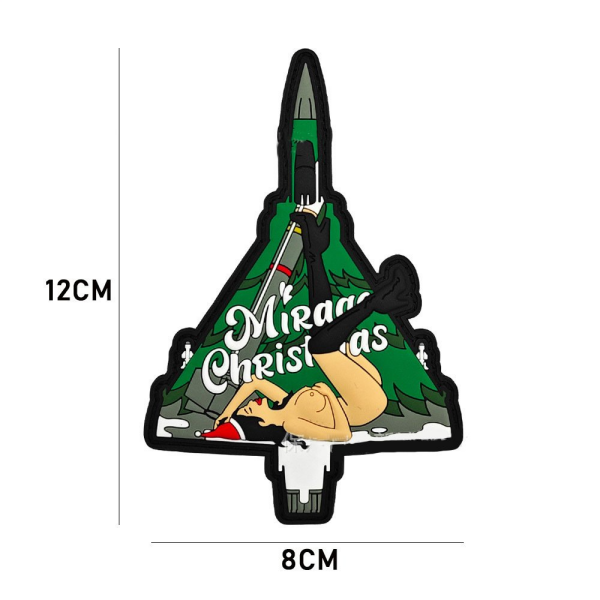 DA 3D PVC Patch F15 & F22 Yeşil Beyaz DA-NAS-318