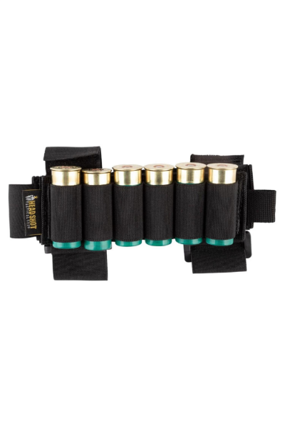 HEADSHOT Şarjörlü Tüfek Dipçik Fişekliği - SİYAH