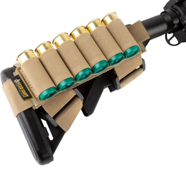 HEADSHOT Şarjörlü Tüfek DipçikFişekliği - COYOTE