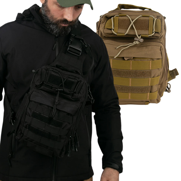 ISG Tactical Büyük Boy Çapraz Çanta - 600D Oxford