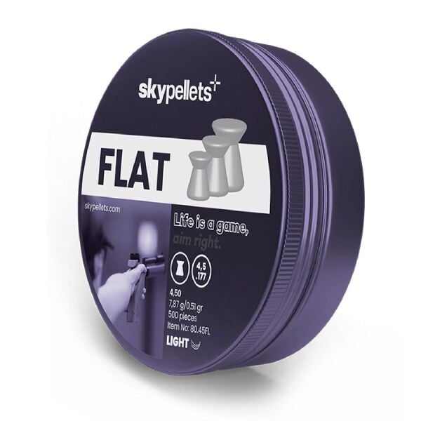 SKYPELLETS Flat Light 4,5mm 7,87 Gr H.  Saçma 500