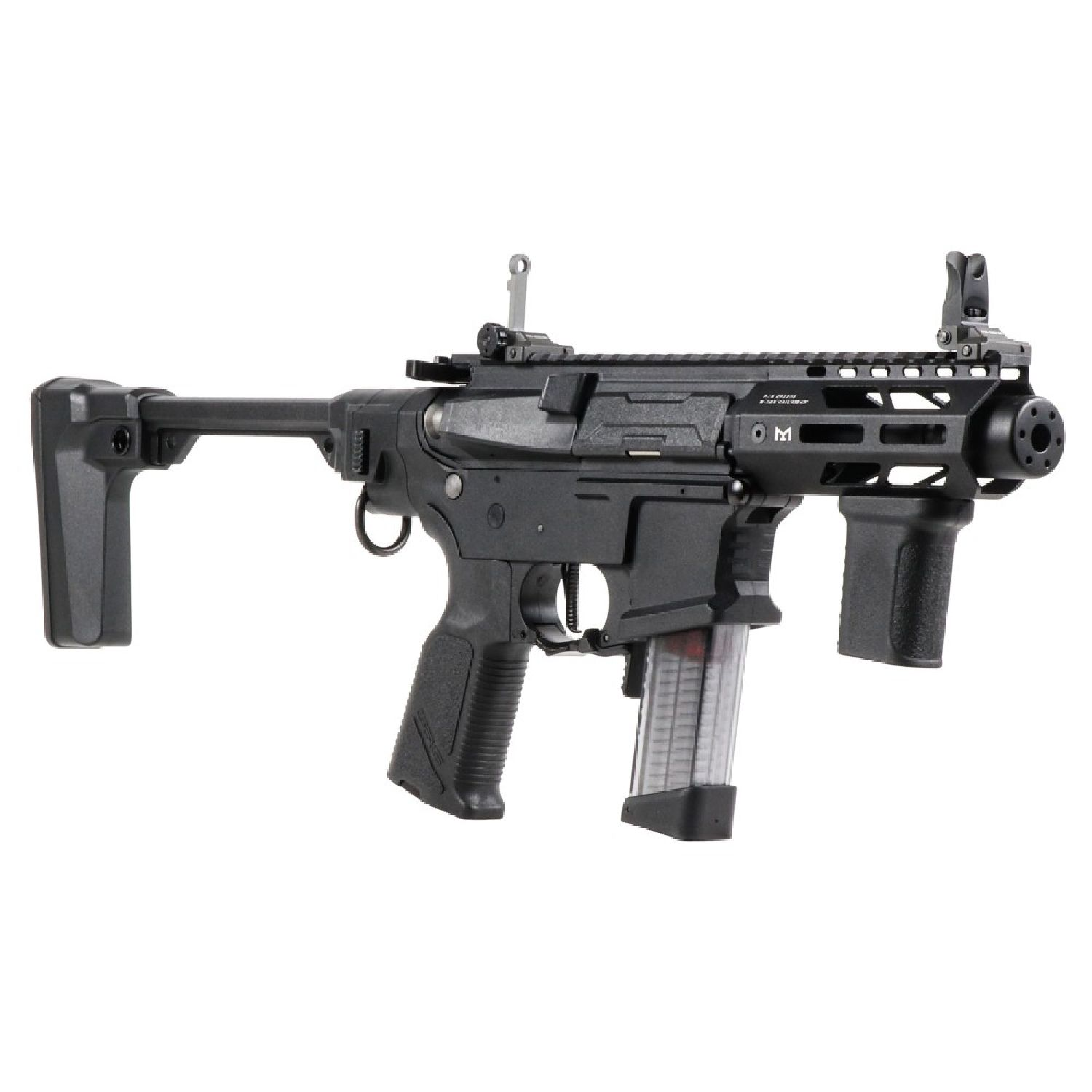 GuayGuay ARP9 v3.0 Siyah Compact Airsoft AEG Tüfek G&G (4.5'' Metal RIS) (EGC-ARP-9V3-BNB-NCM)