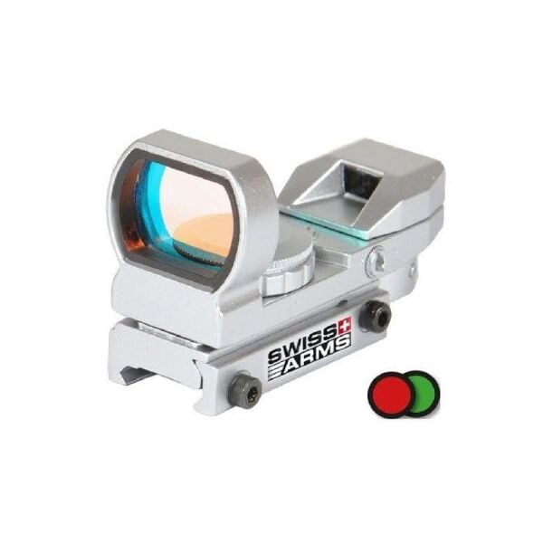 CYBERGUN Swiss Arms Reflex Sight Gümüş Airsoft Red Dot 263917