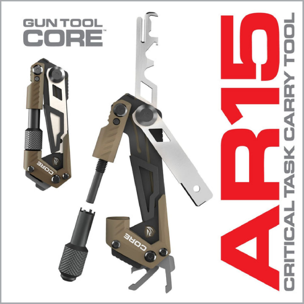 REAL AVID Gun Tool Core® - AR15 Critical Task Carry Tool