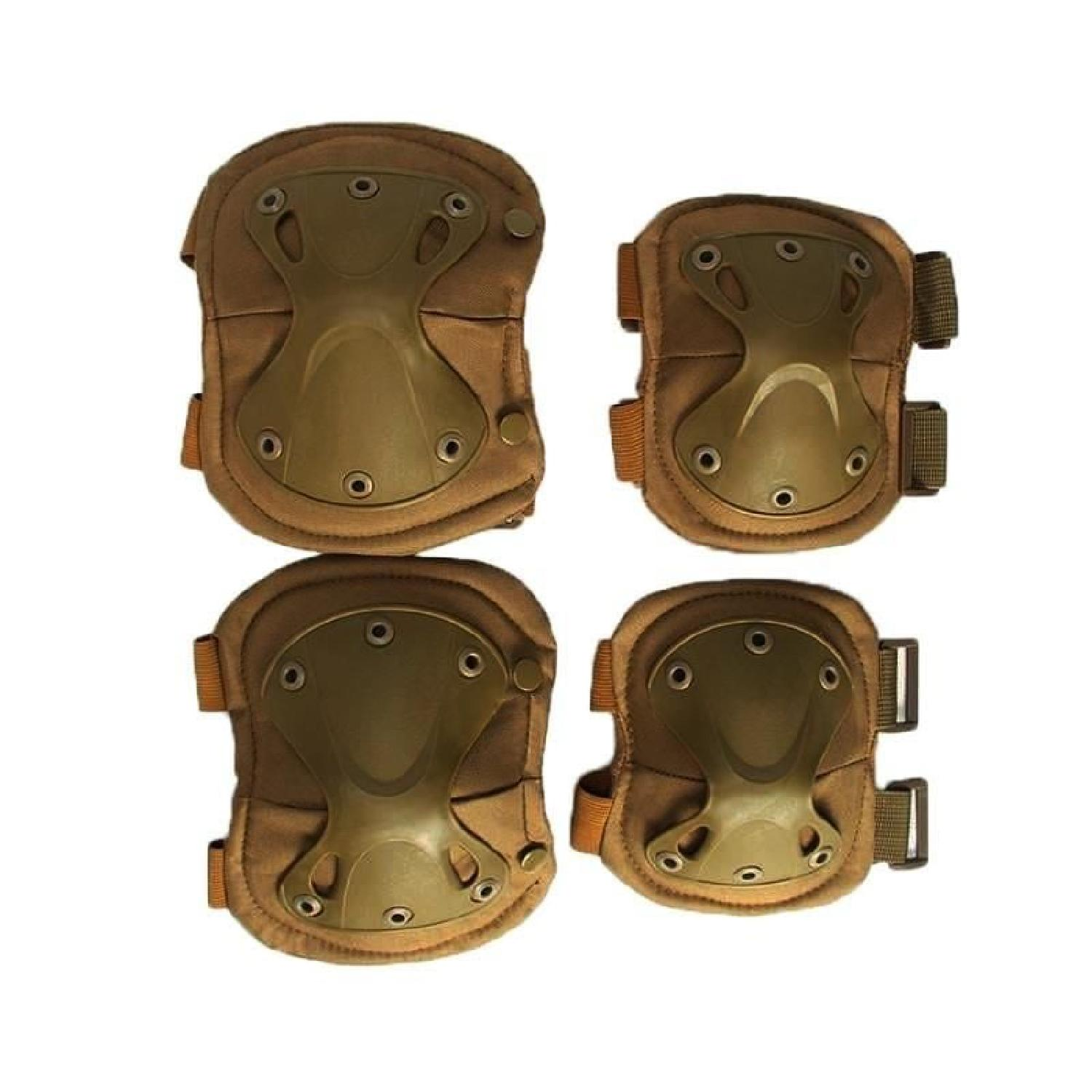 SS Balistik Dizlik ve Dirseklik Takımı Kahverengi