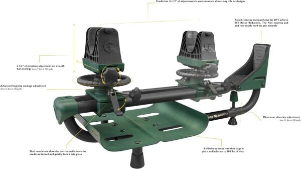 Caldwell® Lead Sled DFT 2 Shooting Rest Tüfek Atış Sehpası