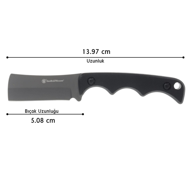 Smith Wesson® H.R.T. CLEAVER Neck Knife Boyun Bıçağı 1193152