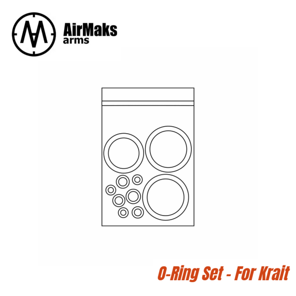 Airmaks Krait PCP Havalı Tüfek O-Ring Seti