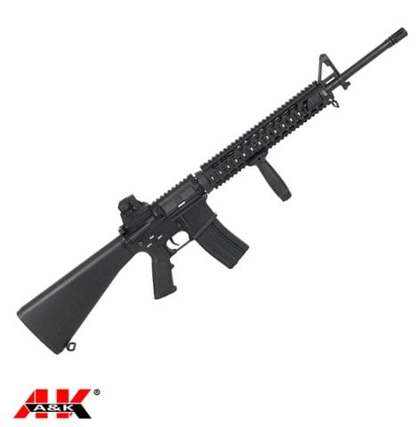 AK Airsoft Full Metal M16-A4 SPR NS15 LiPo Ready AEG Airsoft Tüfek