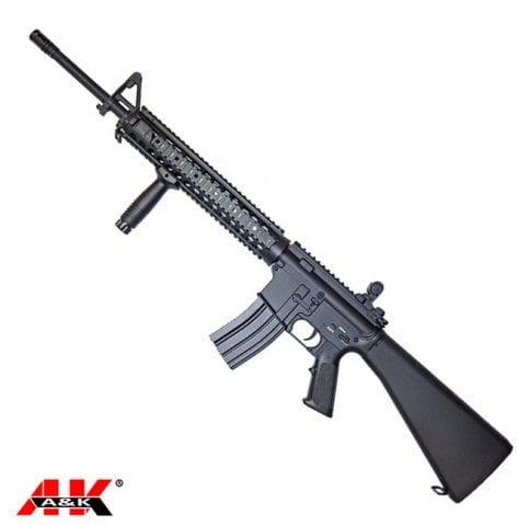 AK Airsoft Full Metal M16-A4 SPR NS15 LiPo Ready AEG Airsoft Tüfek