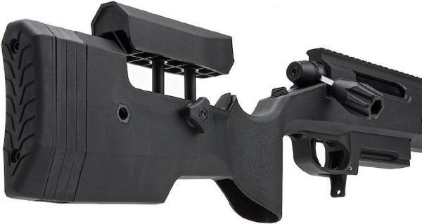 Silverback TAC-41P Classic Polimer Dipçik Sniper Bolt Action Airsoft Tüfek, Siyah SBA-T41P-BK