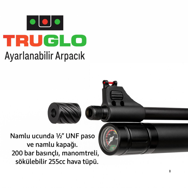 HATSAN BT-65 SB ELİTE QE 5.5mm PCP Havalı Tüfek