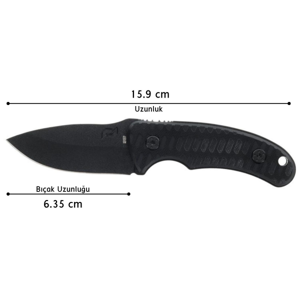 Schrade USA WOLVERINE MiINI Fixed Blade 65MN Çelik Bıçak 1182519