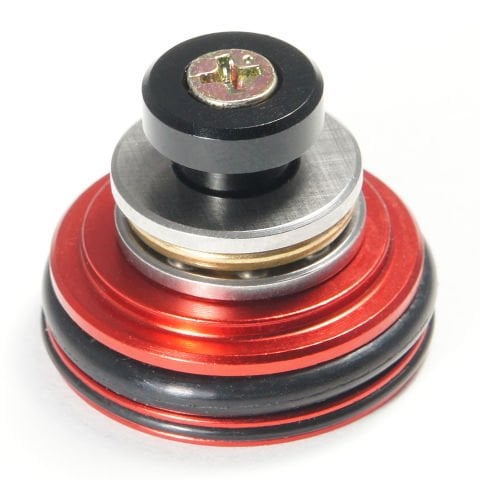 MAXX CNC Aluminum Double O-Ring Ball Bearing AEG PISTON BASI Piston Head MX-PIS001PHS