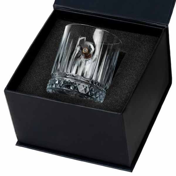 Bellore Gerçek .308 Mermili Özel Lüks Hediyelik KRİSTAL Viski Bardağı 355cc