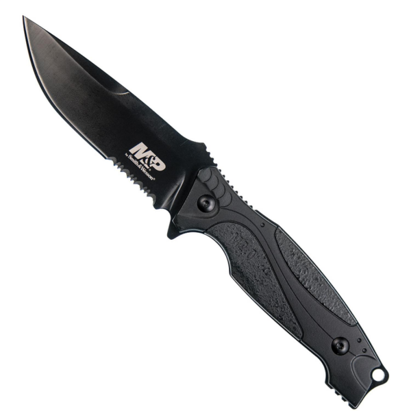 Smith Wesson® M&P M2.0 Shield Clip Point Black Oxide Fixed Blade Taktik Bıçak