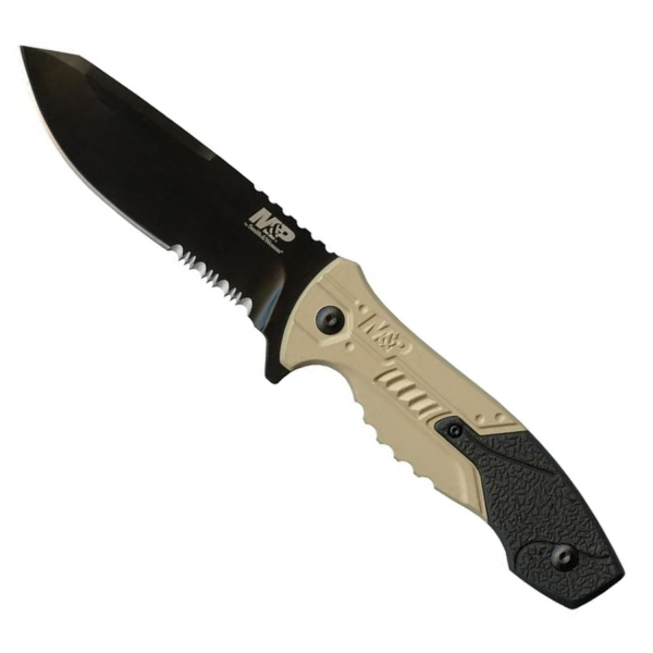 Smith Wesson® M&P Full Tang Fixed Blade Çöl rengi Taktik Bıçak SWMPF2CSCP