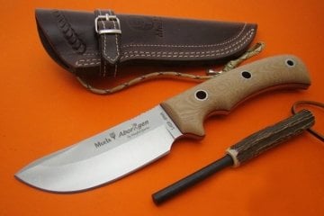 Muela ABORIGEN-12D Zeytin Ağacı Saplı Bıçak