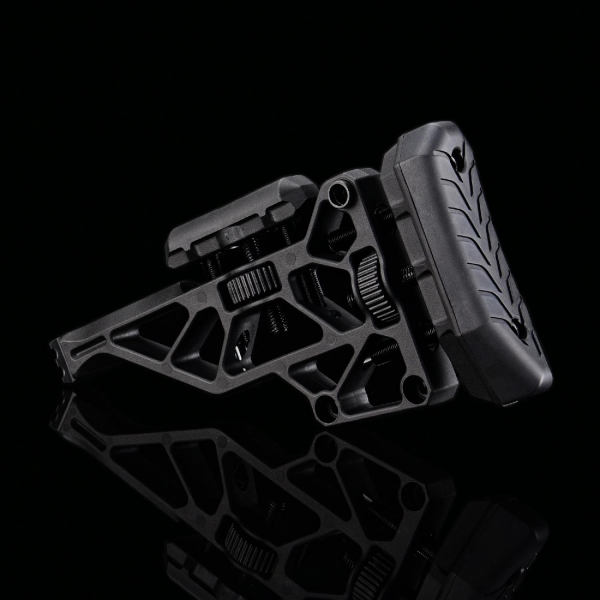 Silverback TAC-41 Katlanır Picatinny Polimer Dipçik Ayarlanabilir Siyah - SBA-STK-44BK