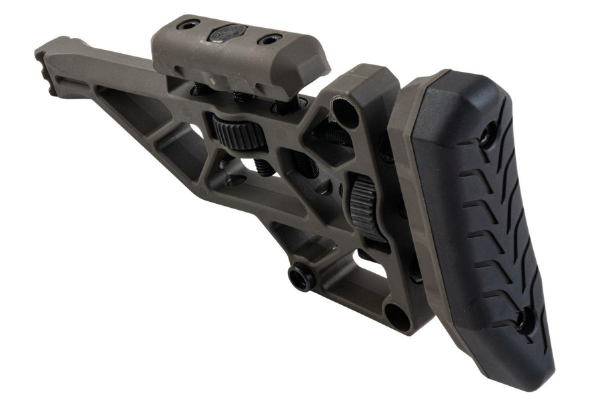 Silverback TAC-41 Katlanır Picatinny Polimer Dipçik Ayarlanabilir Haki- SBA-STK-44OD