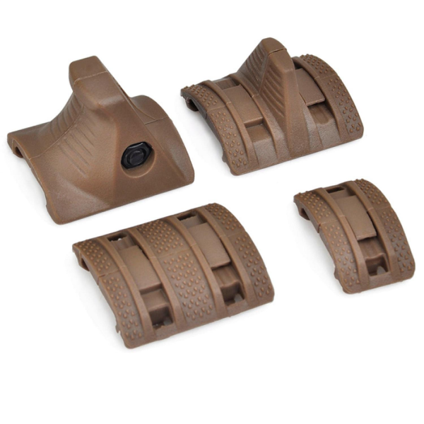 WADSN MP Hand Stop Kit Picatinny - Dark Earth