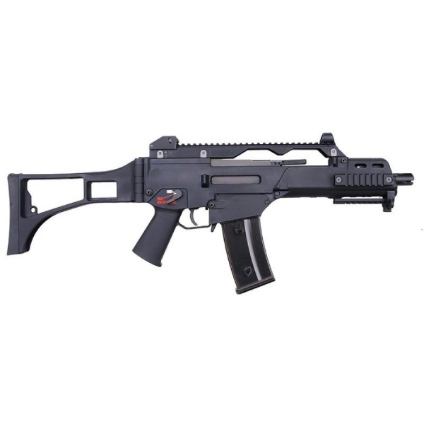 WE Tech 999-G36C GBB Gas Blowback Airsoft Tüfek - Siyah - HardCase WE-R-G001