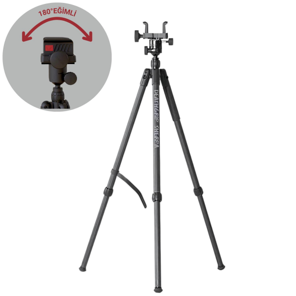 BOG DeathGrip Sherpa Karbon Fiber Atış Tripodu 26cm - 141cm
