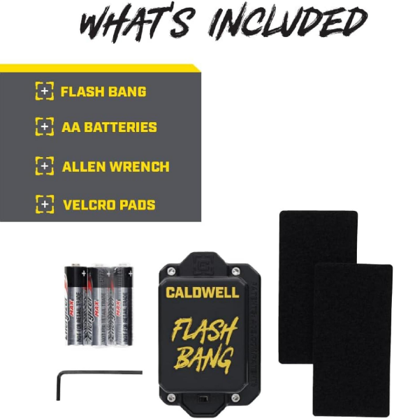 Caldwell Flash Bang Pro LED’li Hedef Vuruş Göstergesi Gri 1215381